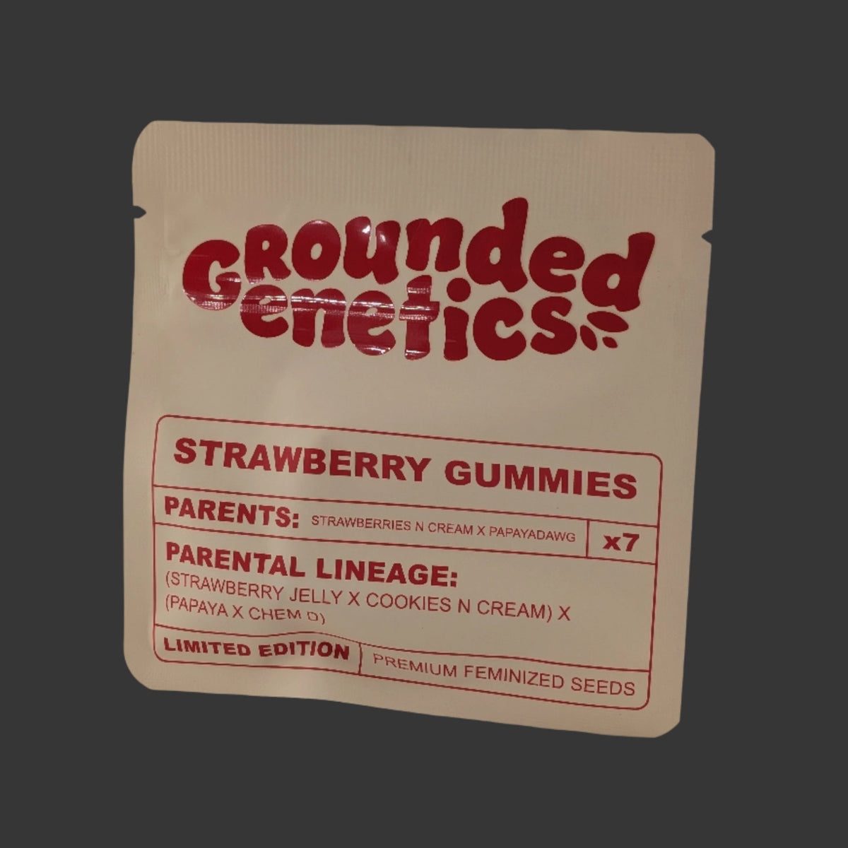 Grounded Genetics-Strawberry Gummies