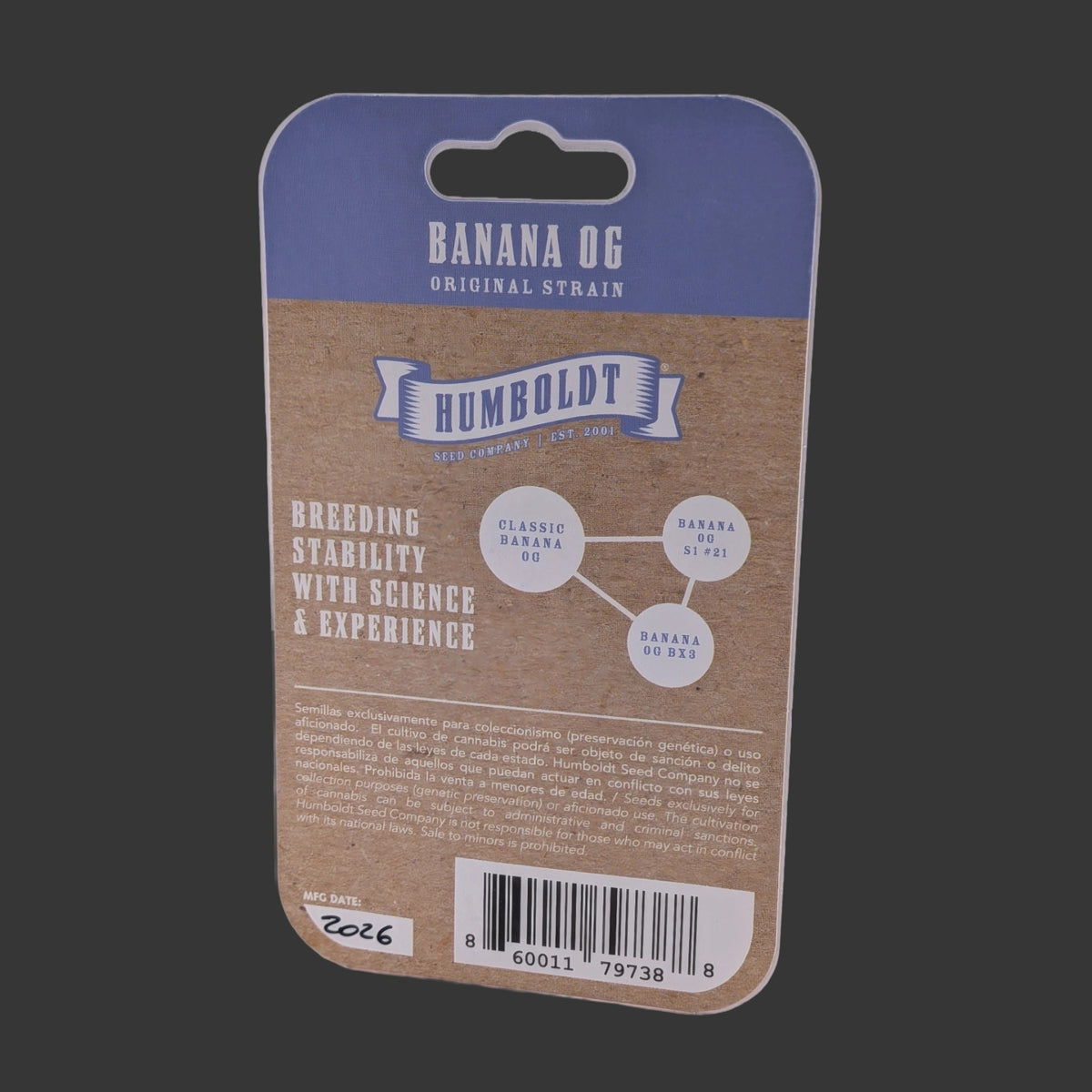Humboldt Seed Company-Banana OG