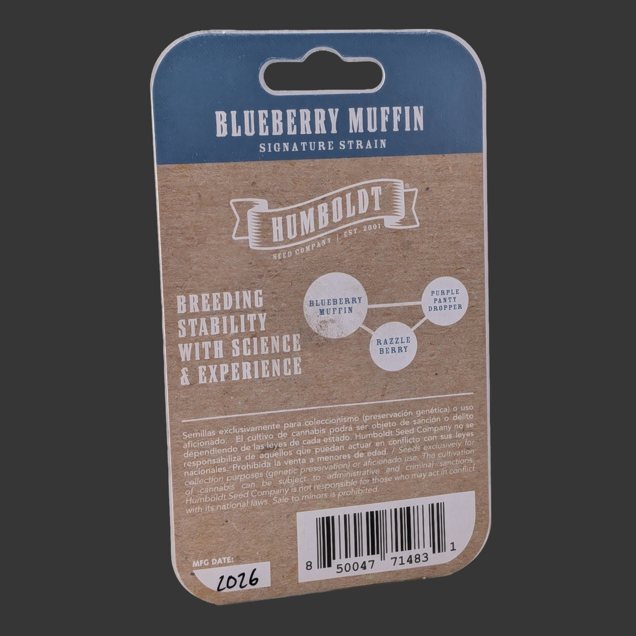 Humboldt Seed Company-Blueberry Muffin