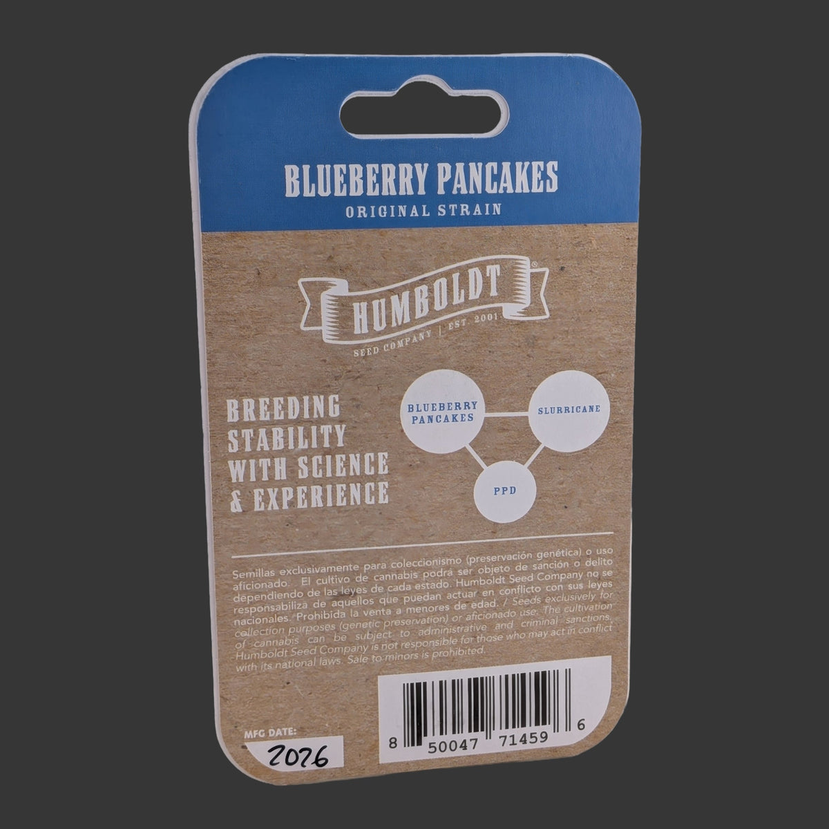 Humboldt Seed Company-Blueberry Pancakes