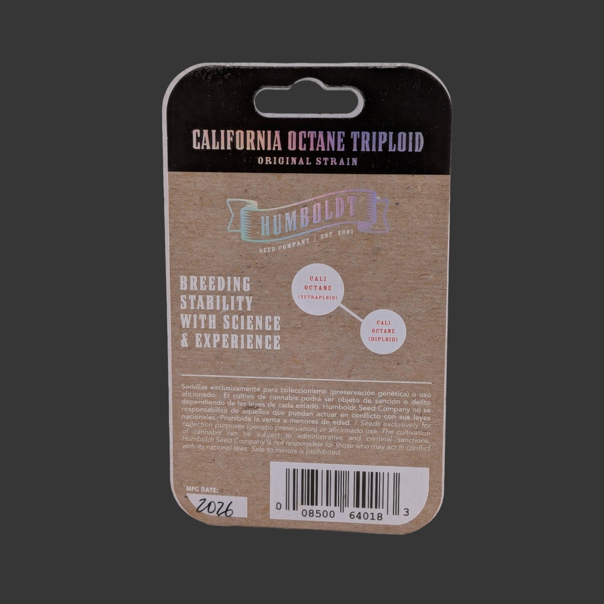 Humboldt Seed Company-California Octane Triploid