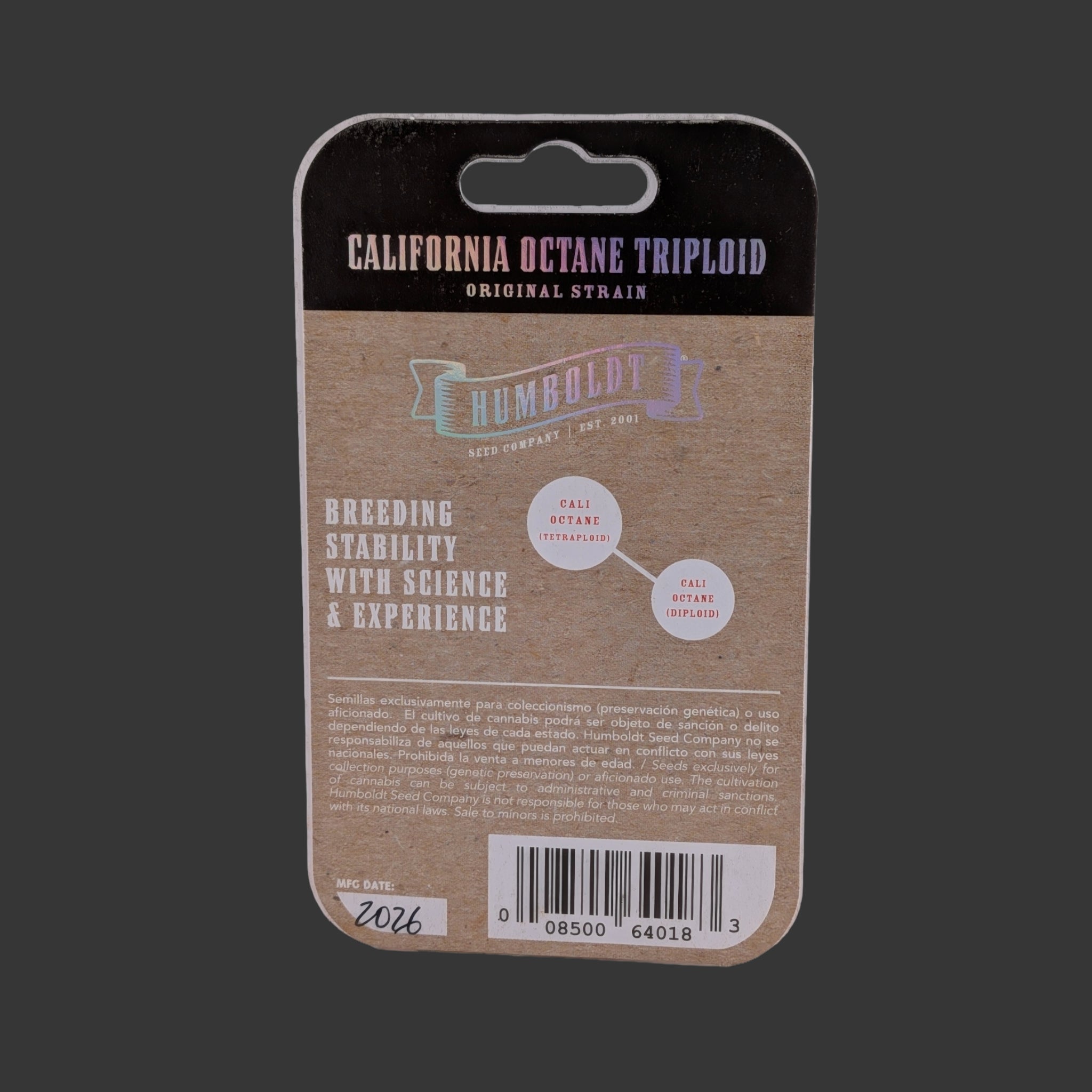 Humboldt Seed Company-California Octane Triploid