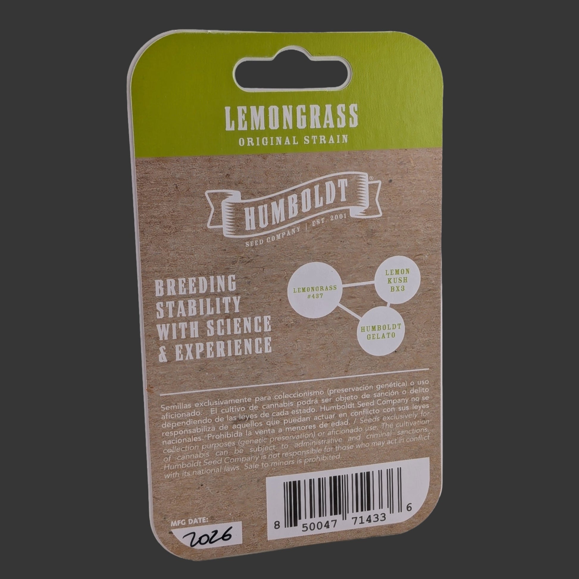 Humboldt Seed Company-Lemongrass
