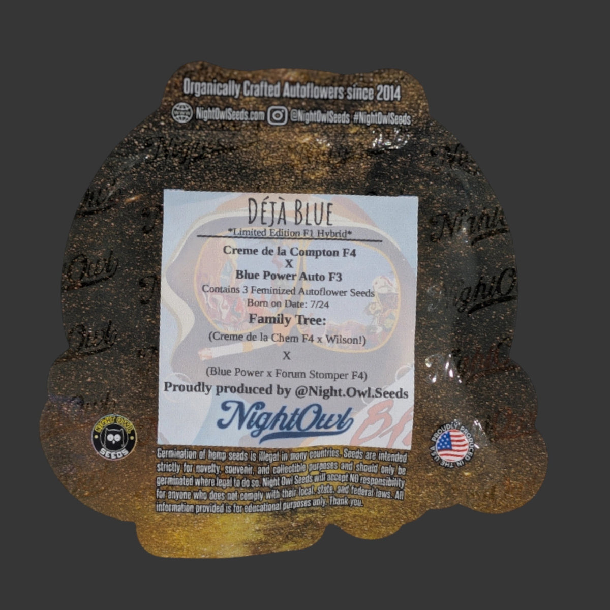 Night Owl Seeds-Deja Blue