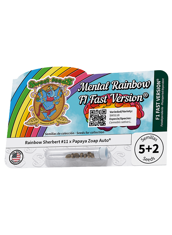 Sweet Seeds-Mental Rainbow F1 Fast Version®
